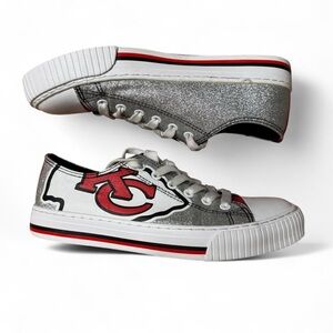 Kansas City Chiefs Silver Sneakers